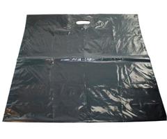 1150111   Plastpose 63 x 59 / 8.5 cm, gr&#229; n&#248;ytral 45 my resirkulert plast (350)